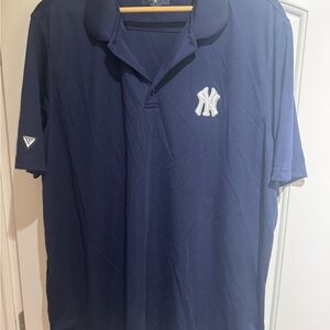 Men's Navy Polo Shirt NYY size XL